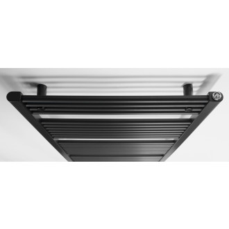 DIRECT otopné těleso s bočním připojením 600x1320 mm, černá mat