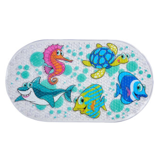 SEA podložka do vany, 69x39cm, s protiskluzem, PVC, multi color UBC-8532