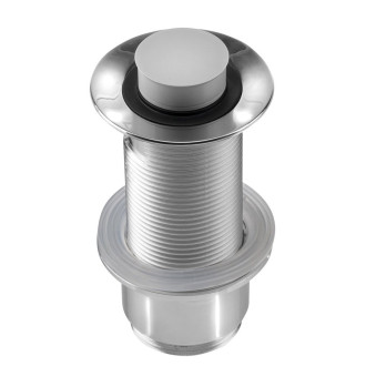 Umyvadlová výpust 5/4“, click-clack, BEZ ZÁTKY