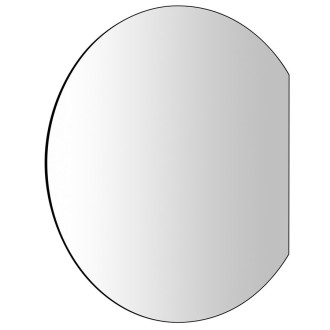 DARA CUT zrcadlo s LED podsvícením 20W, ø 100x90cm, topná fólie