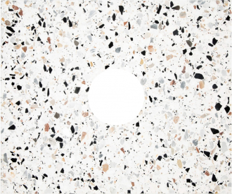 Deante STONE CBL_K61A Kamenná deska s otvorem 14cm pro konzole, 60x50x20