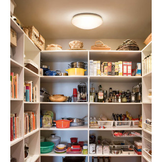 ORBIS koupelnové stropní svítidlo, ø 300mm, senzor, OSRAM, 1600lm, 15,5W, IP44