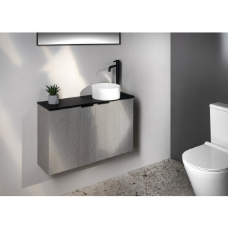 LATUS X umyvadlová skříňka s umyvadlem 80x54,5x22cm, dub cuneo