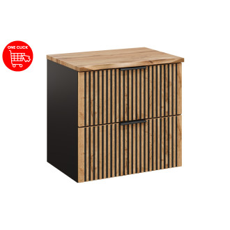Comad SET-XIL B NAT WOTAN 60CM Koupelnová sestava 60 cm s deskou