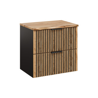 Comad SET-XIL B NAT WOTAN 60CM Koupelnová sestava 60 cm s deskou