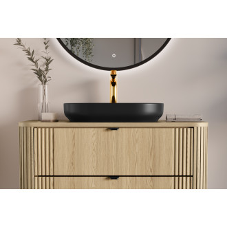 Zestaw meblowy 80cm z blatem i umywalką nablatową River