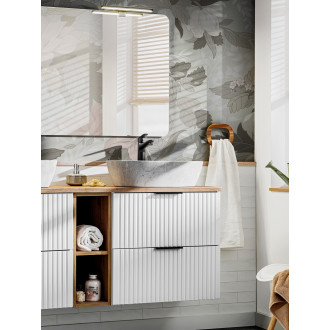 Zestaw meblowy 80cm z blatem i umywalką nablatową Anna