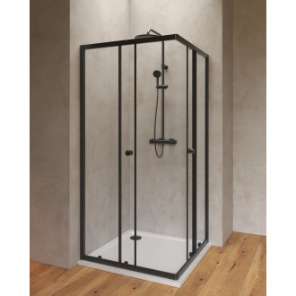 Sprchový kout čtverec 80x80 cm SAT Project SATBKMUQ80CT