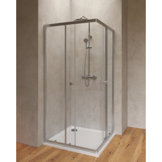 Sprchový kout čtverec 90x90 cm SAT Project SATBKMUQ90CRT