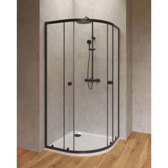 Sprchový kout čtvrtkruh 80x80 cm SAT Project SATBKMUS80CT