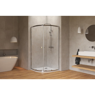 Sprchový kout čtvrtkruh 90x90 cm SAT Project SATBKMUS90CRT
