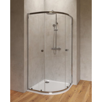 Sprchový kout čtvrtkruh 90x90 cm SAT Project SATBKMUS90CRT