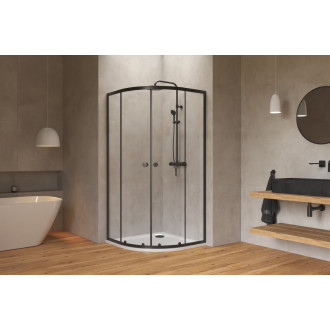 Sprchový kout čtvrtkruh 90x90 cm SAT Project SATBKMUS90CT