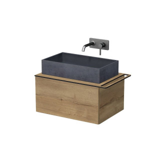 Koupelnová skříňka Naturel Oxo 70x36x50 cm dub halifax mat OXO701ZDP