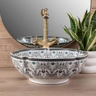 REA Asanti umyvadlo na desku REA-U7506