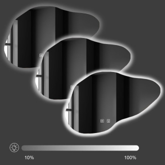 REA Zrcadlo LED Cloud B 100x70cm HOM-05502