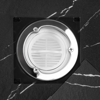 REA Magnum Carrara sprchová vanička 90x120 černá REA-K7009