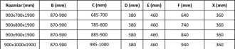 Vanová souprava Mexen Royo R05, zlatá - 72213R05-50
