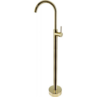 Umyvadlová baterie Mexen Alma, volně stojící, zlatá - 75034-50