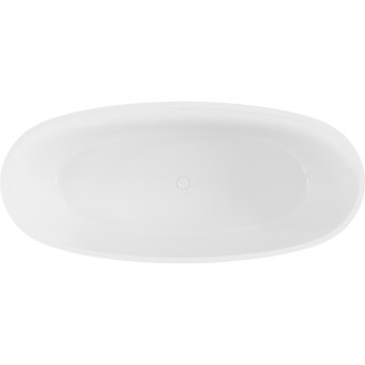 Volně stojící vana Mexen Torino z konglomerátu 175 x 78 cm, bílý lesk - 57271757810