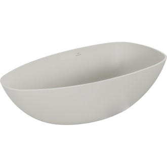 Volně stojící vana Mexen Imola z konglomerátu 150 x 77 cm, matný beton - 57281507661