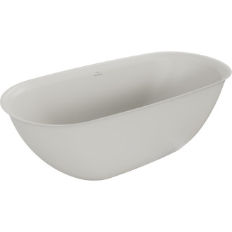 Volně stojící vana Mexen Siena z konglomerátu 170 x 80 cm, matný beton - 57291708061