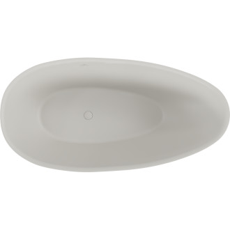 Volně stojící vana Mexen Milano z konglomerátu 150 x 82 cm, matný beton - 57301508561