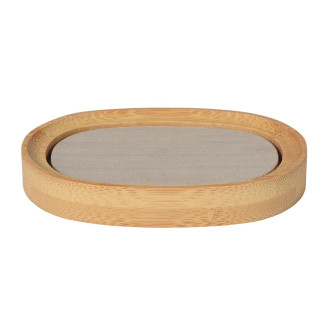 RIKO mýdlenka na postavení, béžová/bambus UBC-8577