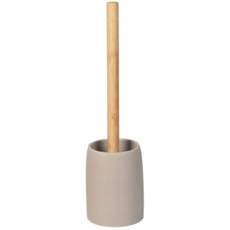 RIKO WC štětka na postavení, béžová/bambus UBC-8578