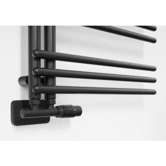 POSEIDON otopné těleso 550x1740mm, černá mat