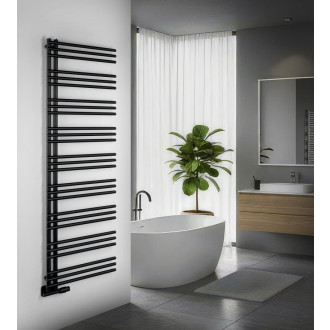 POSEIDON otopné těleso 550x1740mm, černá mat