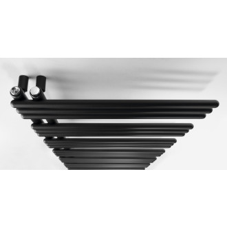 POSEIDON otopné těleso 550x1740mm, černá mat