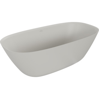 Volně stojící vana Mexen Como z konglomerátu 150 x 82 cm, matný beton - 57311508261