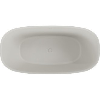 Volně stojící vana Mexen Como z konglomerátu 150 x 82 cm, matný beton - 57311508261