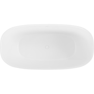 Volně stojící vana Mexen Como z konglomerátu 170 x 82 cm, matná bílá - 57311708200