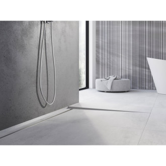 Spádová lišta Mexen Line-B 120 cm pravá, nerezová ocel - 181001120R