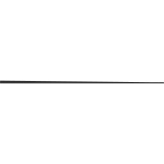 Spádová lišta Mexen Line-B 180 cm pravá, černá - 187001180R