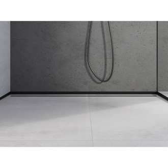 Mexen Line-B přední lišta do sprchové vaničky 130 cm, černá - 187003130U