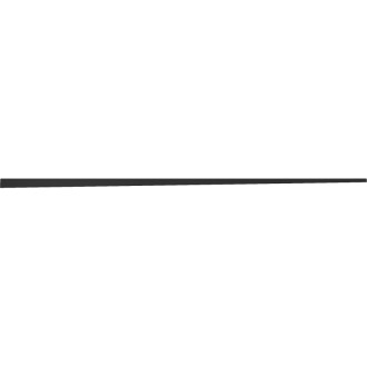 Skleněná šikmá lišta Mexen Line-B 120 cm pravá, černá - 187004120R