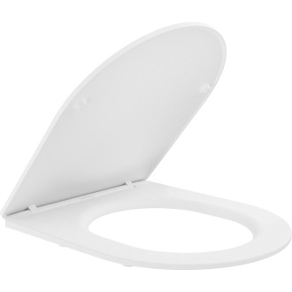 WC sedátko Mexen slim s tlumeným dovíráním, duroplast, bílá matná - 39740001