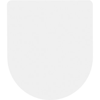WC sedátko Mexen slim s tlumeným dovíráním, duroplast, bílá matná - 39740001