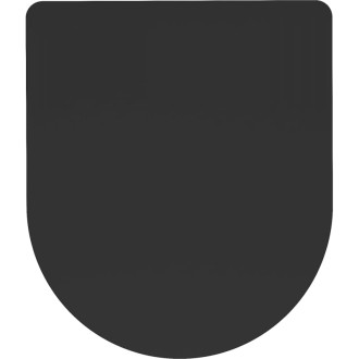 WC sedátko Mexen slim s tlumeným dovíráním, duroplast, matná černá - 39224085