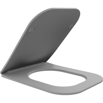 Mexen Teo WC sedátko s tlumeným dovíráním, duroplast, světle šedá matná - 39840061