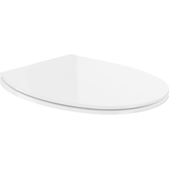 WC sedátko Mexen Egg s tlumeným dovíráním, duroplast, bílý lesk - 39243000