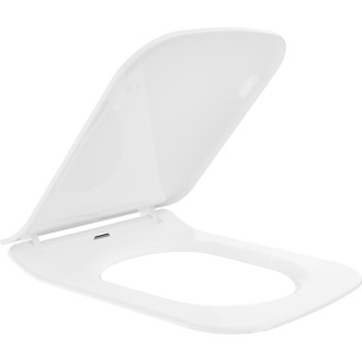WC sedátko Mexen slim s tlumeným dovíráním, duroplast, bílý lesk - 39240000