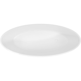 Volně stojící vana Mexen Prato z konglomerátu 170 x 70 cm, matná bílá - 57251707000