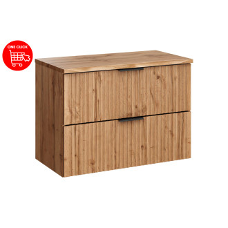 Comad SET-ADO B NAT WOTAN 80CM Koupelnová sestava 80 cm s deskou