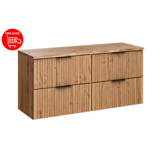 Comad SET-ADO B NAT WOTAN 120CM Koupelnová sestava 120 cm s deskou