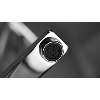 Deante NEO IVO sprchový sloup s vanovou baterií s otočným ramínkem, chrom NLI_01RK