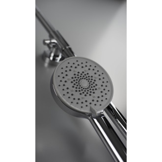 Deante NEO IVO sprchový sloup s vanovou baterií s otočným ramínkem, chrom NLI_01RK